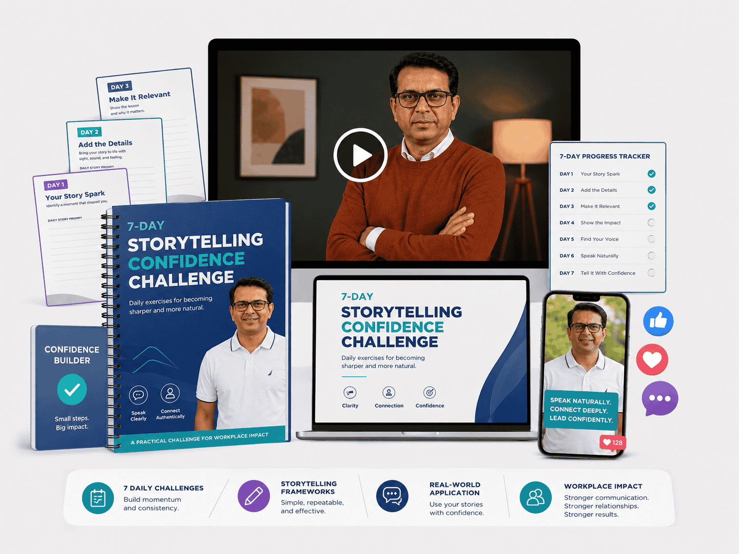 7 day storytelling Confidence Challenge