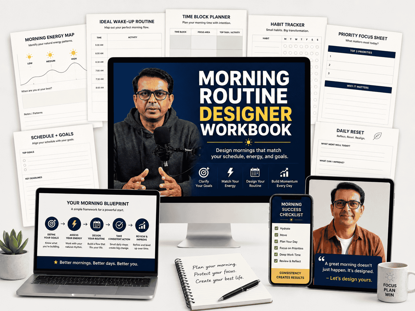 Morning Routine Designer Workbook